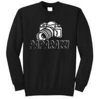 Paparazzi Funny Dad Photographer Retro Camera Sweatshirt