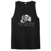 Paparazzi Funny Dad Photographer Retro Camera PosiCharge Competitor Tank