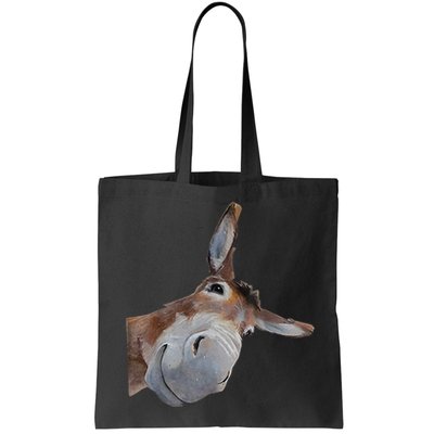 Peachbruh Funny Donkey Art Donkey Head Smile Eagerlys Bag