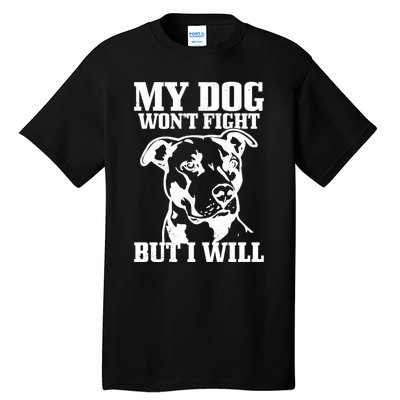 Pitbull Funny Dog Pitbull Mom Pitbull Dad Cute Gift Tall T-Shirt