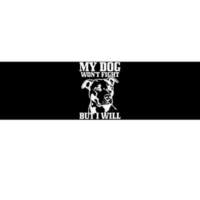 Pitbull Funny Dog Pitbull Mom Pitbull Dad Cute Gift Bumper Sticker