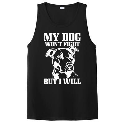 Pitbull Funny Dog Pitbull Mom Pitbull Dad Cute Gift PosiCharge Competitor Tank