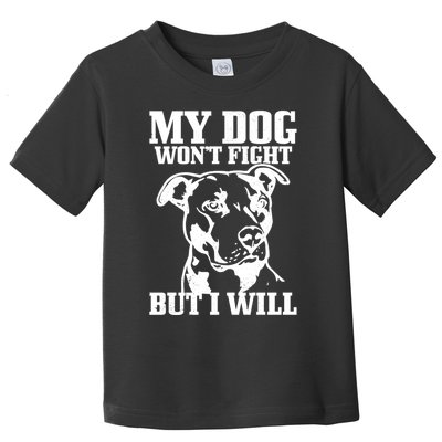 Pitbull Funny Dog Pitbull Mom Pitbull Dad Cute Gift Toddler T-Shirt