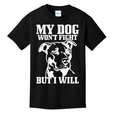 Pitbull Funny Dog Pitbull Mom Pitbull Dad Cute Gift Kids T-Shirt