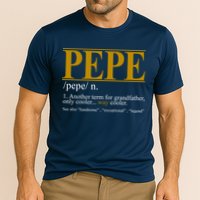 Pepe Fathers Day Gift Grandpa Definition Cooling Performance Crew T-Shirt