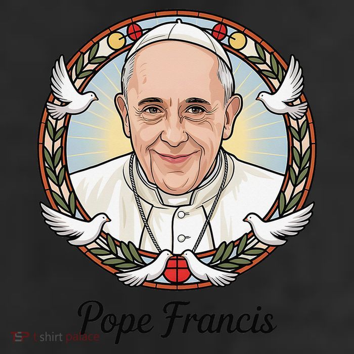 Pope Francis Design Catholic Christian Devotees Souvenir Cool Comfort Performance Bucket Hat