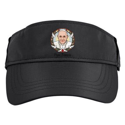 Pope Francis Design Catholic Christian Devotees Souvenir Adult Drive Performance Visor