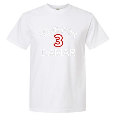 Pray For Damar 3 Damar Hamlin Support Damar Love For Damar Lover Garment-Dyed Heavyweight T-Shirt