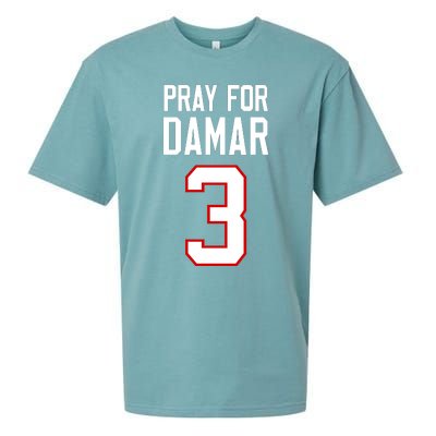 Pray For Damar 3 Damar Hamlin Support Damar Love For Damar Lover Sueded Cloud Jersey T-Shirt