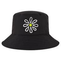 Pickleball Flower Daisy Pickleball Center Cool Comfort Performance Bucket Hat