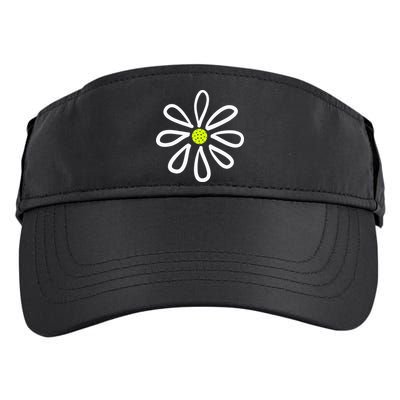 Pickleball Flower Daisy Pickleball Center Adult Drive Performance Visor
