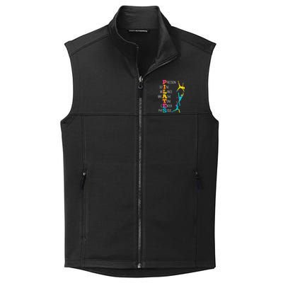 Pilates Fitness Exercise Training Contrology Meditation Collective Smooth Fleece Vest