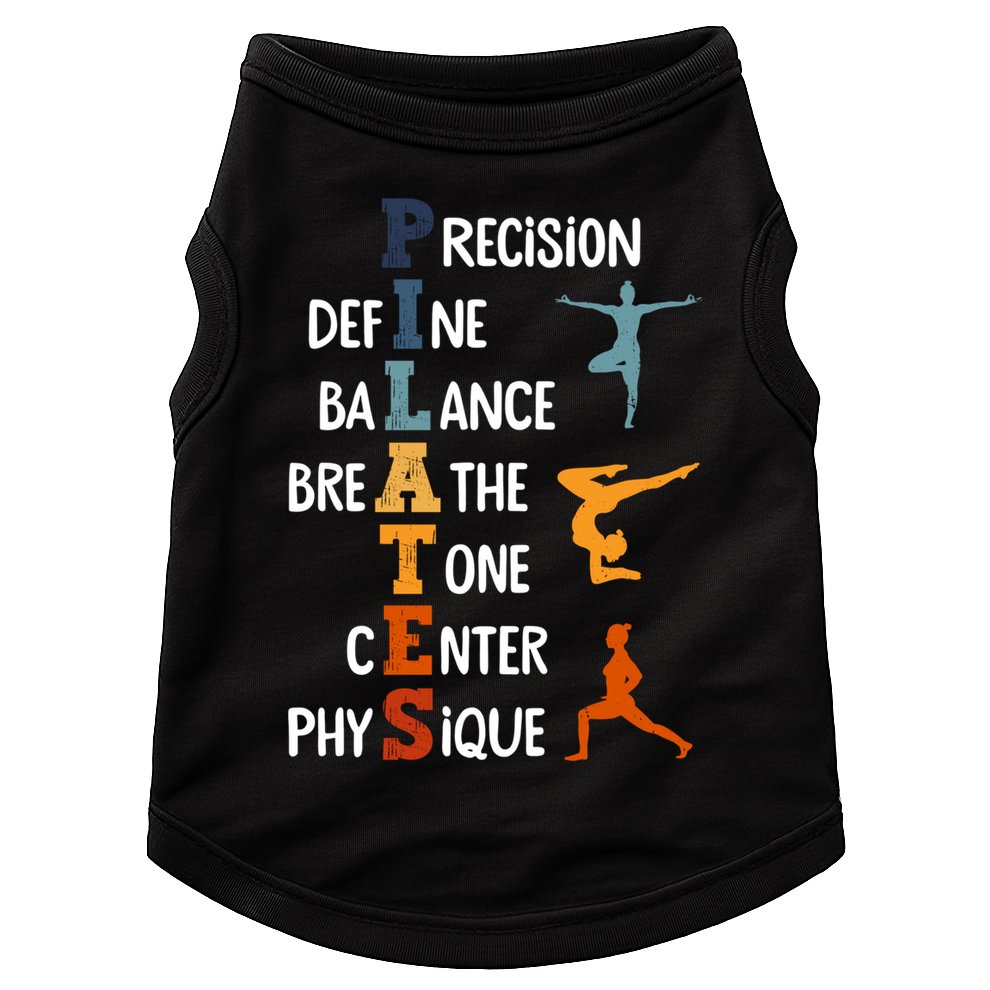 Pilates Fitness Exercise Training Pilates Lover Gift Doggie Tank