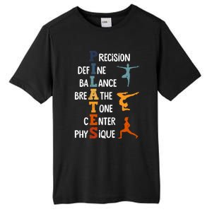 Pilates Fitness Exercise Training Pilates Lover Gift Tall Fusion ChromaSoft Performance T-Shirt