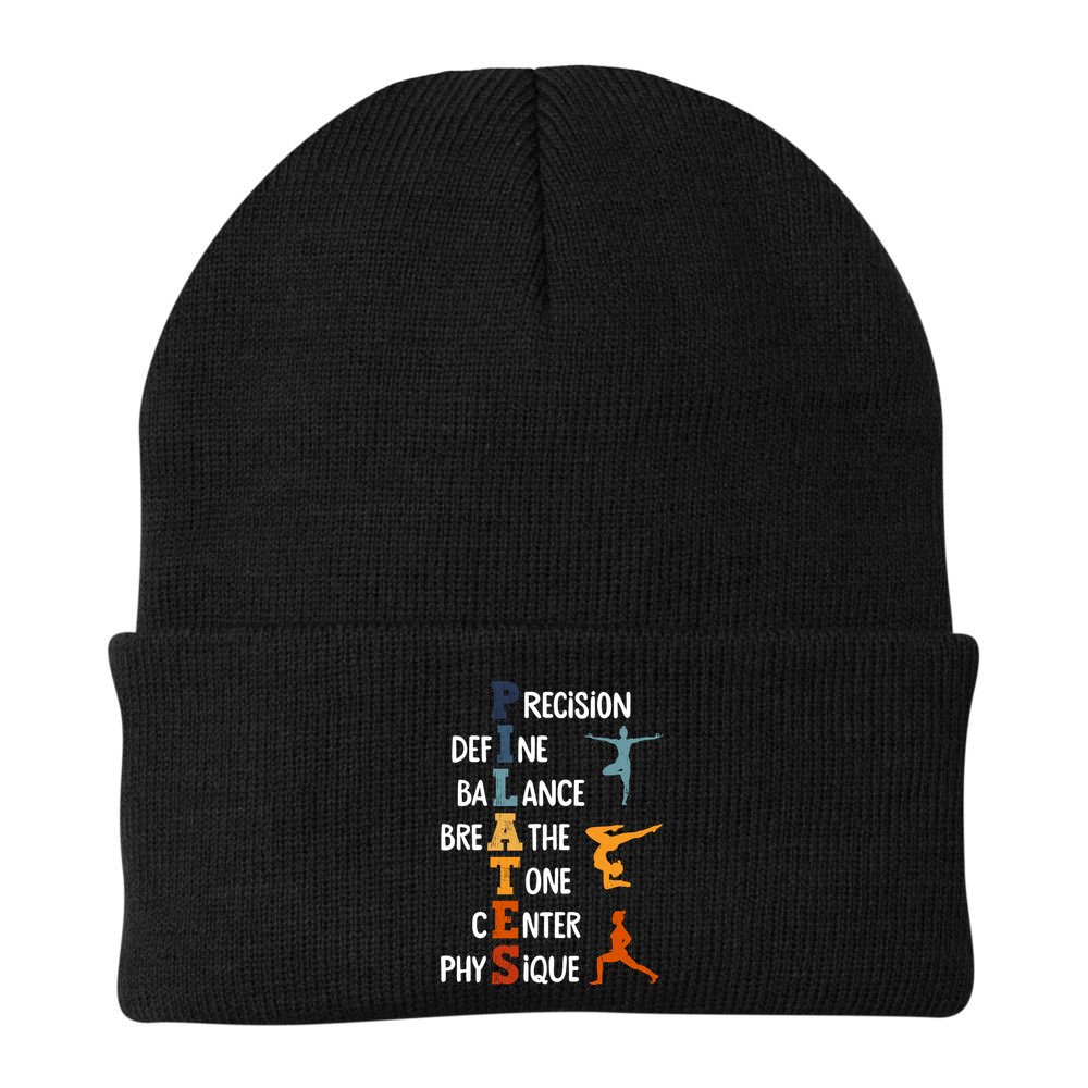 Pilates Fitness Exercise Training Pilates Lover Gift Beanie