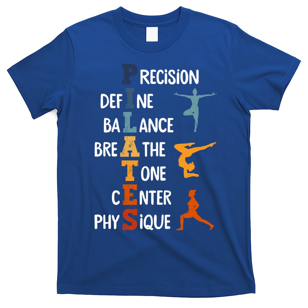 Pilates Fitness Exercise Training Pilates Lover Gift T-Shirt