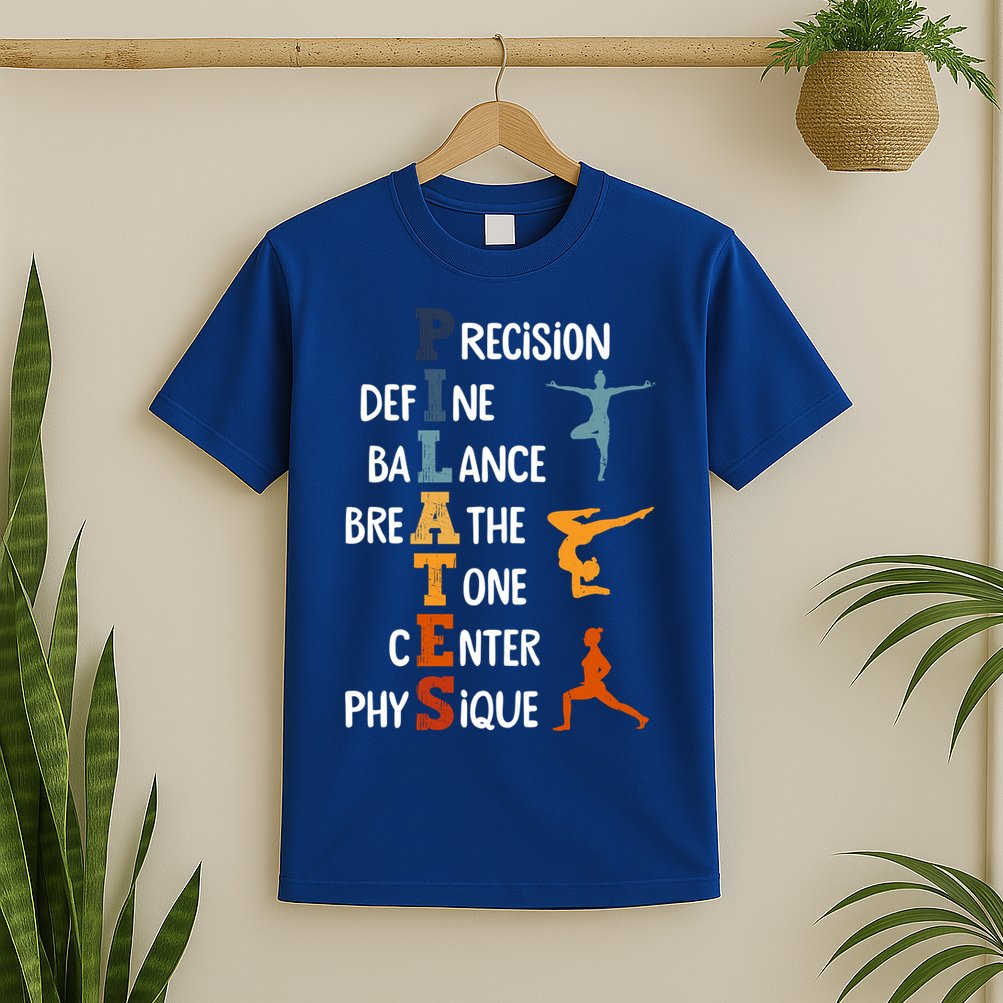 Pilates Fitness Exercise Training Pilates Lover Gift T-Shirt