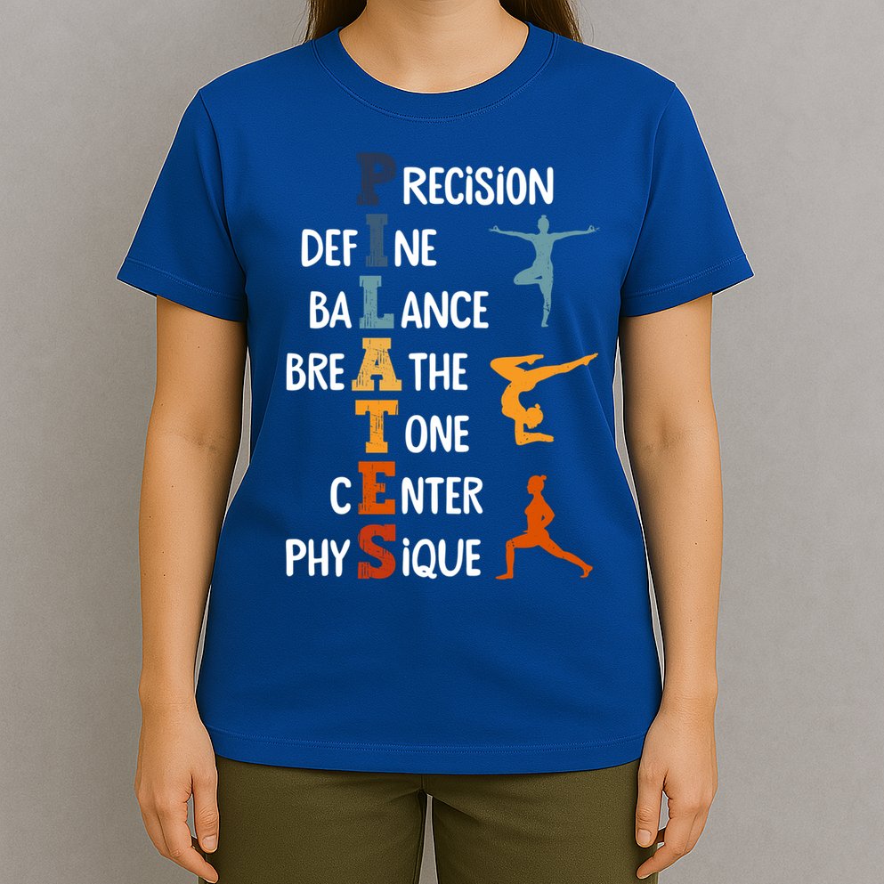 Pilates Fitness Exercise Training Pilates Lover Gift T-Shirt