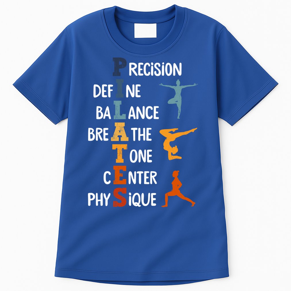 Pilates Fitness Exercise Training Pilates Lover Gift Tall T-Shirt