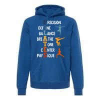 Pilates Fitness Exercise Training Pilates Lover Gift Premium Hoodie