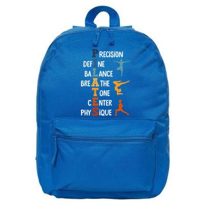Pilates Fitness Exercise Training Pilates Lover Gift 16 in Basic Backpack