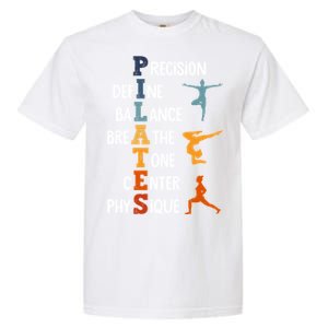 Pilates Fitness Exercise Training Pilates Lover Gift Garment-Dyed Heavyweight T-Shirt