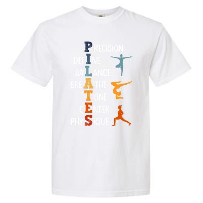 Pilates Fitness Exercise Training Pilates Lover Gift Garment-Dyed Heavyweight T-Shirt