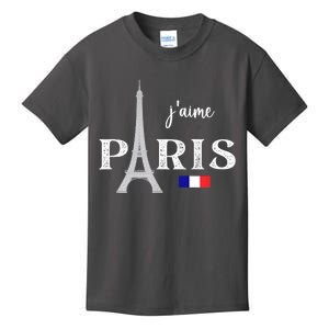 Paris France Eiffel Tower Souvenir Kids T-Shirt