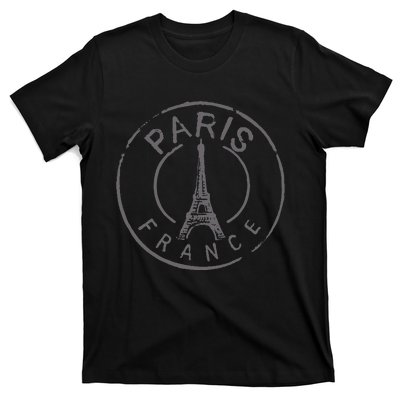 Paris France Eiffel Tower Love T-Shirt