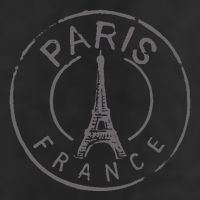 Paris France Eiffel Tower Love 25L Jumbo Tote