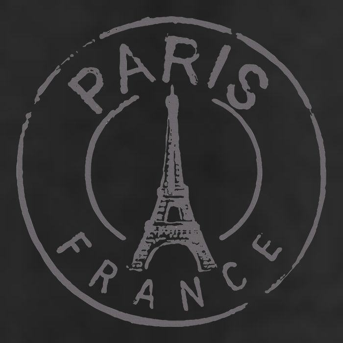 Paris France Eiffel Tower Love 25L Jumbo Tote