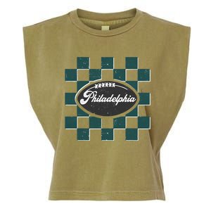 Philadelphia Football Eagle Football Philadelphia Football Champion Retro Garment-Dyed Women's Muscle Tee