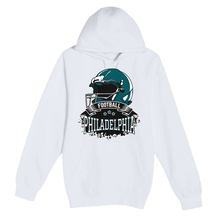 Philadelphia Football Eagle Football Philadelphia Football Champion Premium Pullover Hoodie