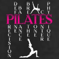 Pilates Fitness Exercise Training Contrology Meditation 7 Panel Mesh Trucker Snapback Hat