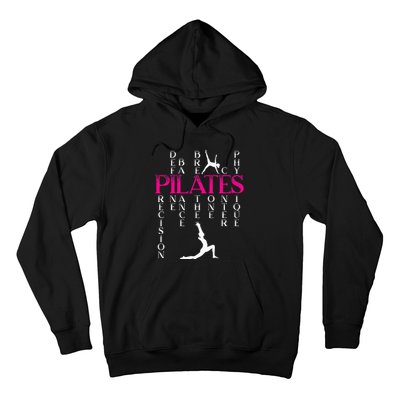 Pilates Fitness Exercise Training Contrology Meditation Hoodie