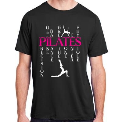 Pilates Fitness Exercise Training Contrology Meditation Adult ChromaSoft Performance T-Shirt