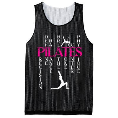 Pilates Fitness Exercise Training Contrology Meditation Mesh Reversible Basketball Jersey Tank