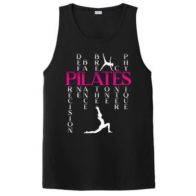 Pilates Fitness Exercise Training Contrology Meditation PosiCharge Competitor Tank