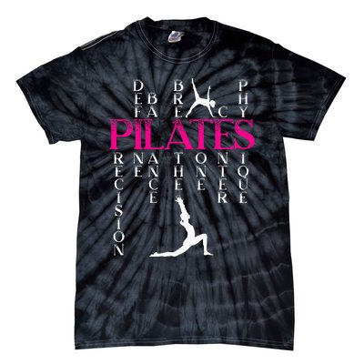 Pilates Fitness Exercise Training Contrology Meditation Tie-Dye T-Shirt