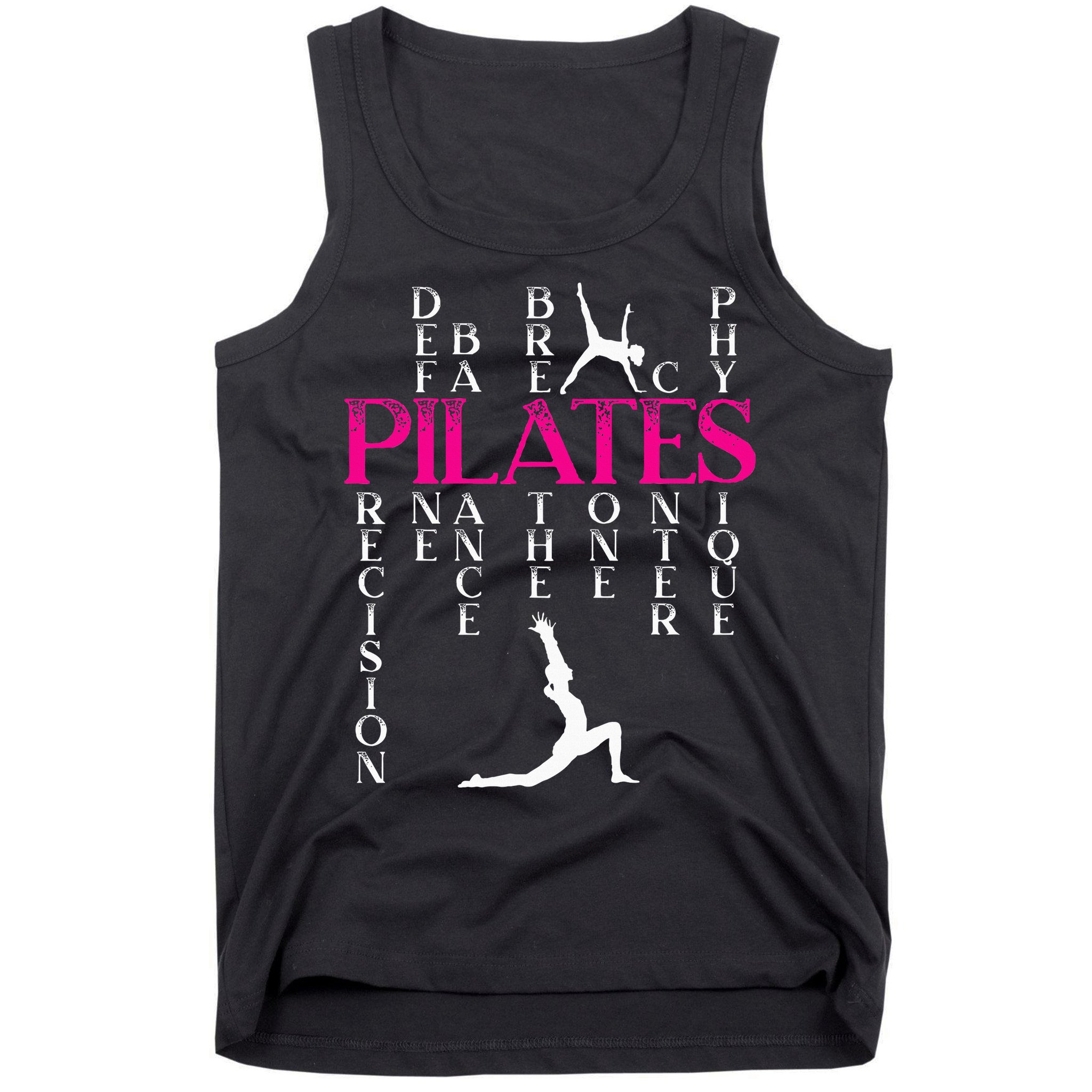 Pilates Fitness Exercise Training Contrology Meditation Tank Top