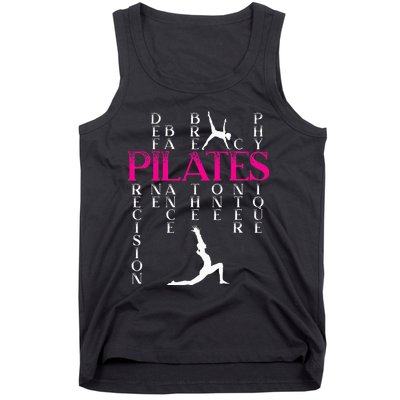 Pilates Fitness Exercise Training Contrology Meditation Tank Top