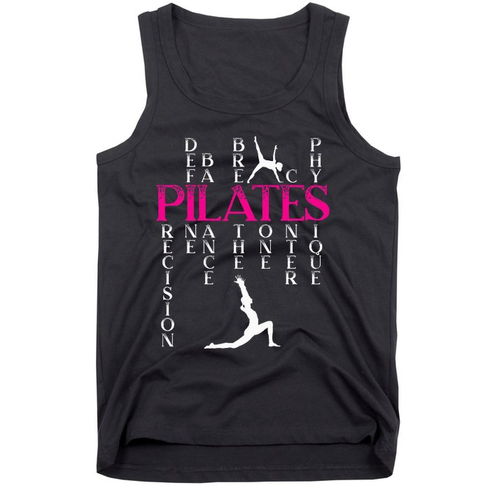 Pilates Fitness Exercise Training Contrology Meditation Tank Top