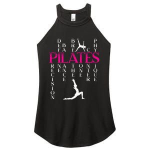 Pilates Fitness Exercise Training Contrology Meditation Women's Perfect Tri Rocker Tank