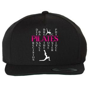 Pilates Fitness Exercise Training Contrology Meditation Wool Snapback Cap