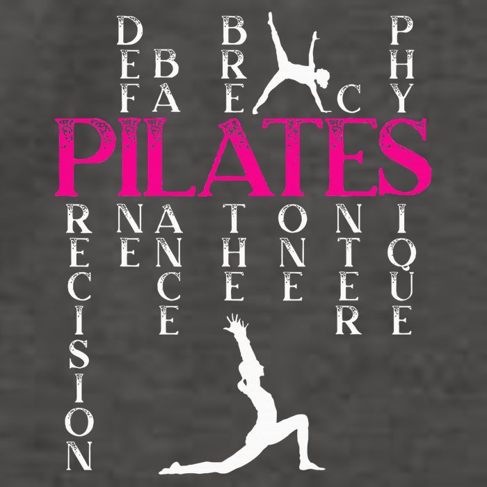 Pilates Fitness Exercise Training Contrology Meditation Vector Backpack