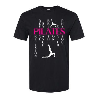 Pilates Fitness Exercise Training Contrology Meditation Softstyle CVC T-Shirt