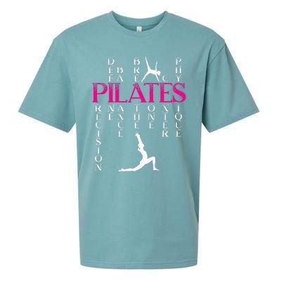 Pilates Fitness Exercise Training Contrology Meditation Sueded Cloud Jersey T-Shirt