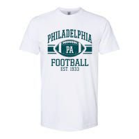 Philadelphia Football Est 1933 Eagle Football Philadelphia Football Champion Softstyle CVC T-Shirt