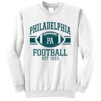 Philadelphia Football Est 1933 Eagle Football Philadelphia Football Champion Sweatshirt