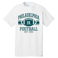 Philadelphia Football Est 1933 Eagle Football Philadelphia Football Champion Tall T-Shirt